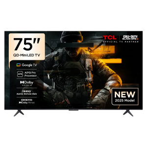 تي سي ال - تلفزيون، 75 بوصة، كيو دي مني ليد ، 144هرتز